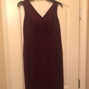Burgundy Dress